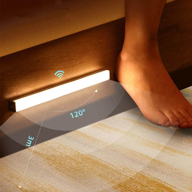 Luz de LEd com sensor de movimento - Deixe sua casa iluminado sem esforço!