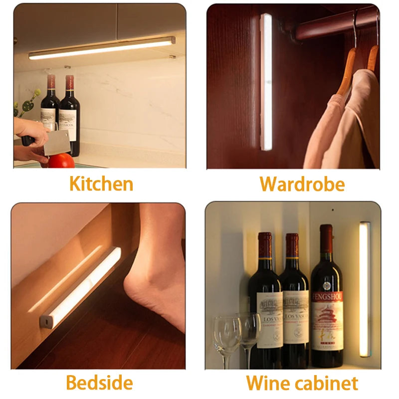 Luz de LEd com sensor de movimento - Deixe sua casa iluminado sem esforço!
