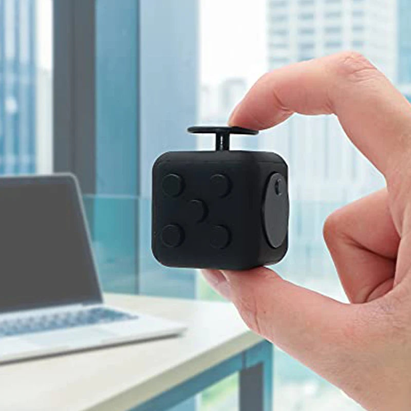 Cubo Sensorial Anti-estresse para auxiliar na ansiedade